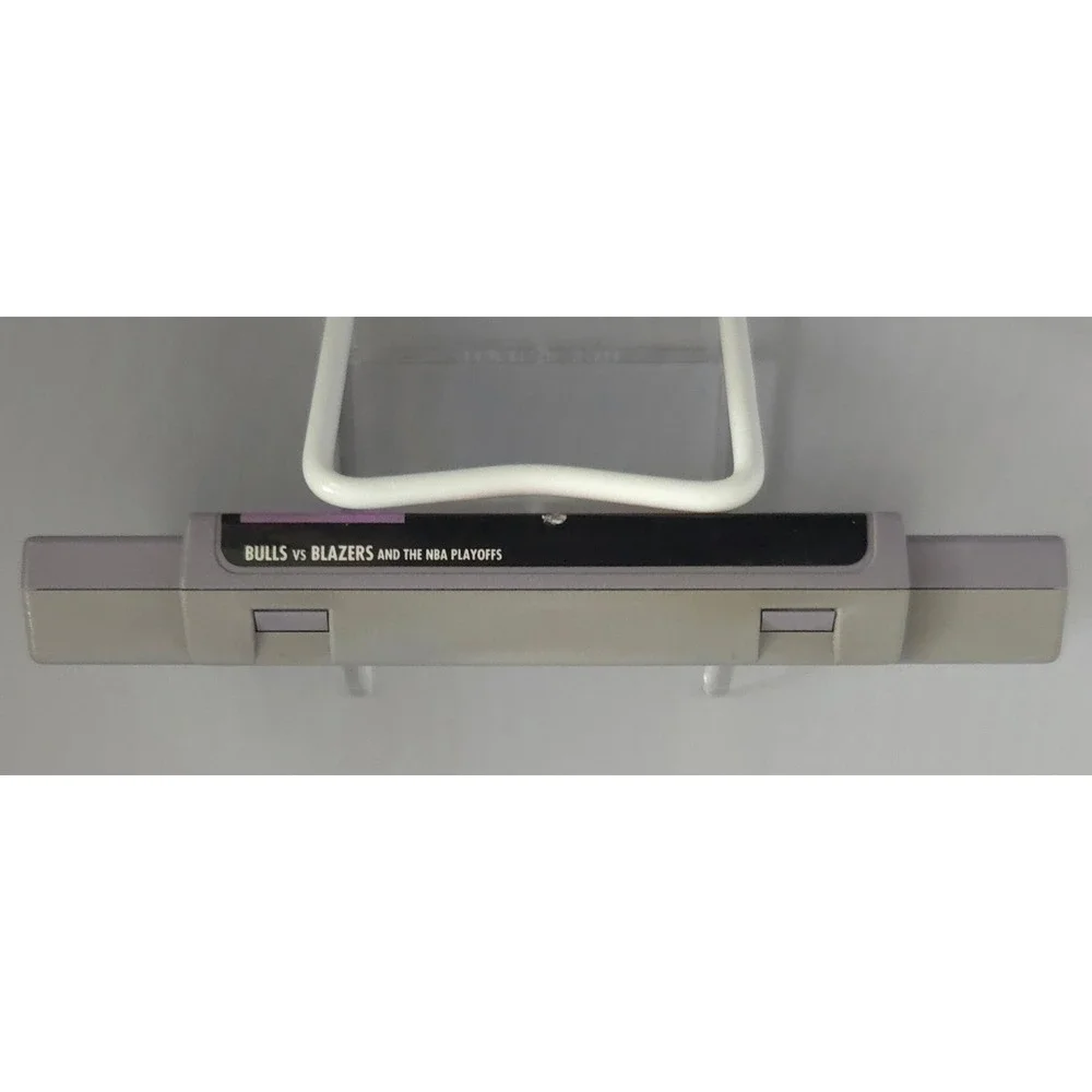 Bulls vs‎ Blazers NBA Playoffs - SNES Super Nintendo - 19 Stamp - TESTED